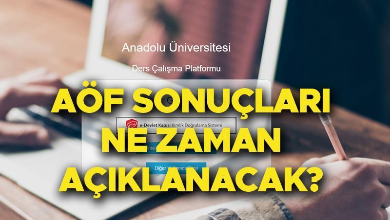 AÖF VİZE SINAV SONUÇLARI TARİHİ 2024 | AÖF sınav sonuçları ne zaman açıklanacak, kaç günde açıklanıyor, açıklandı mı? Gözler AÖF sınav sonucu sorgulama ekranında!