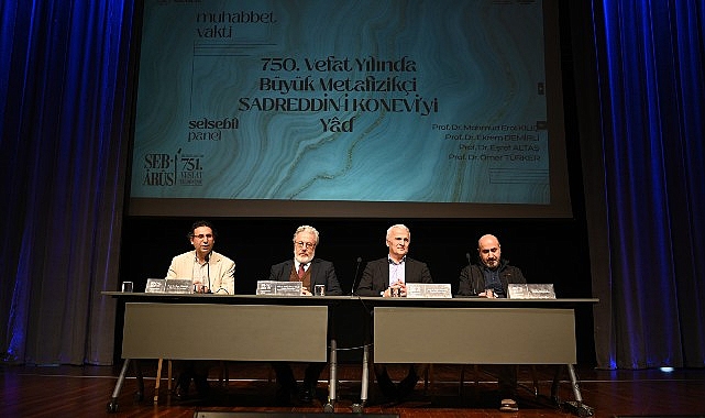 Konya Büyükşehir “750. Vefat Yılında Büyük Metafizikçi Sadrettin-i Konevi’yi Yad Paneli” Düzenledi